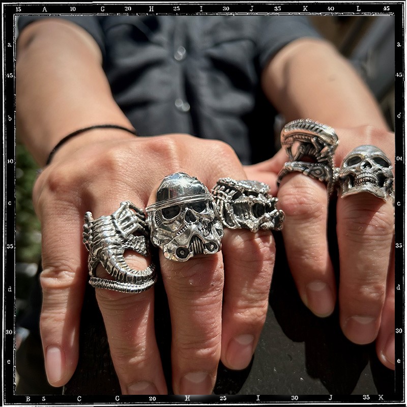 Skull Wars Skull ring