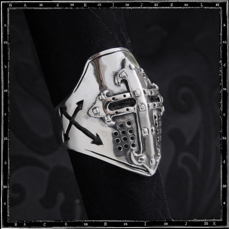 Knight's Templar Helmet ring