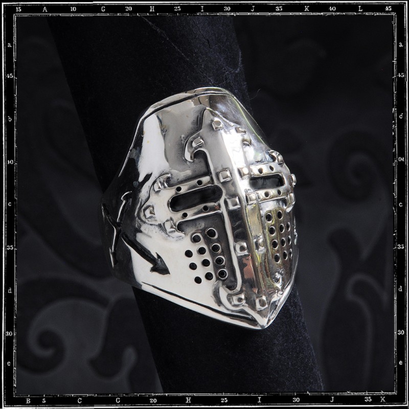 Knight's Templar Helmet ring