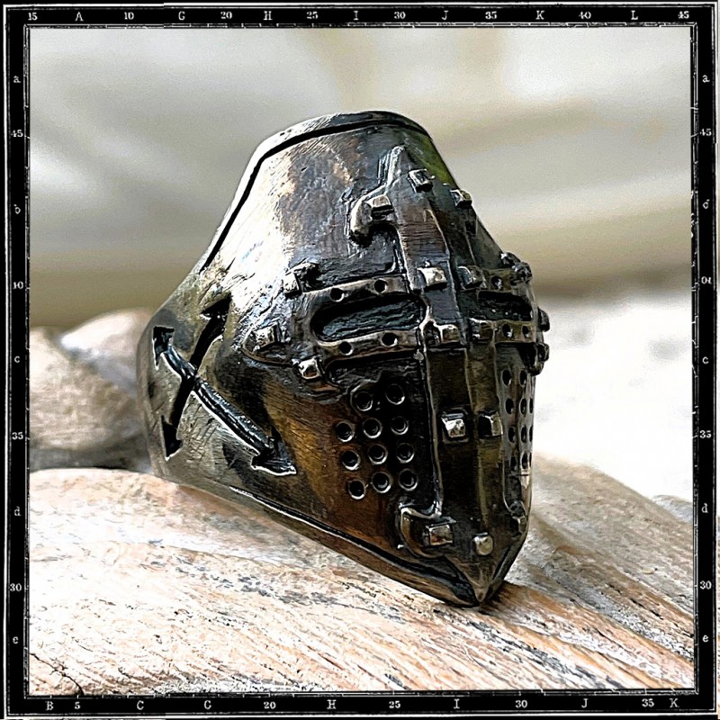 Knight's Templar Helmet ring
