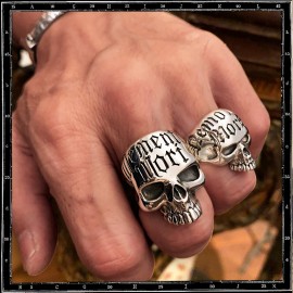Nemo Nisi Mors Skull ring