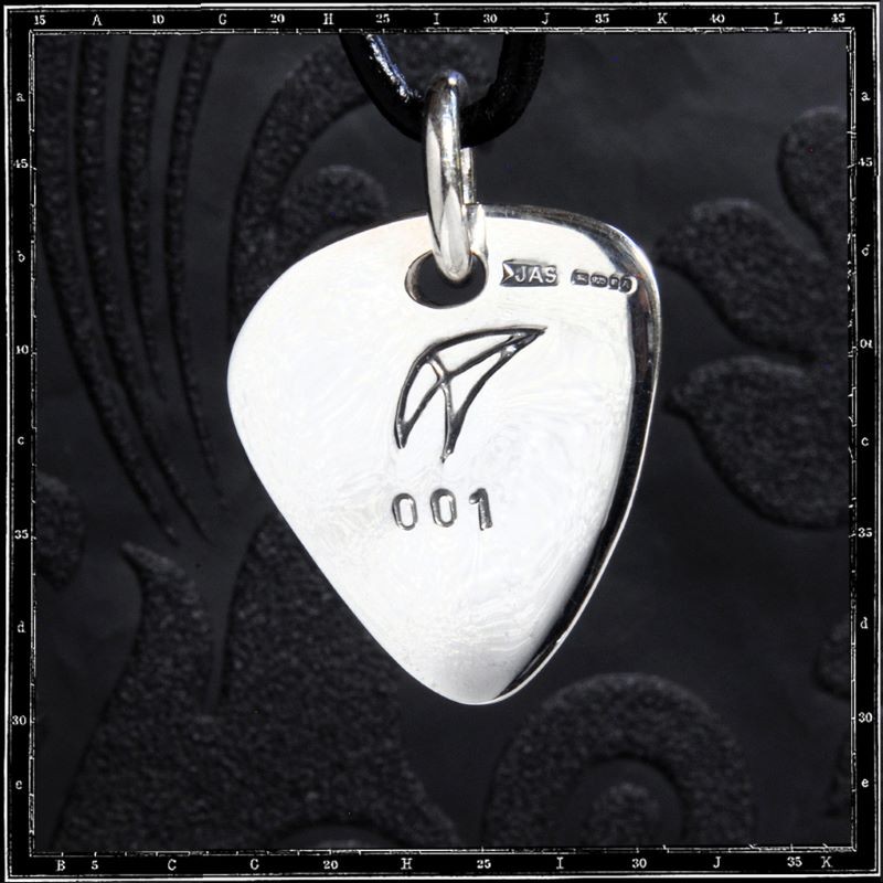 Day of the Dead Guitar Pick Pendant