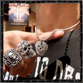 Day of the Dead Guitar Pick Pendant