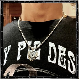 Day of the Dead Guitar Pick Pendant