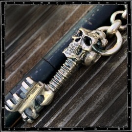 Skull Key Keyring Skull Key Keyring