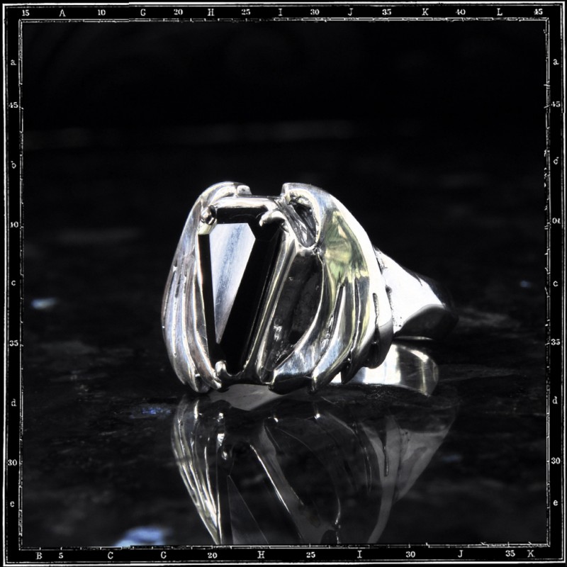 Coffin Stone Ring