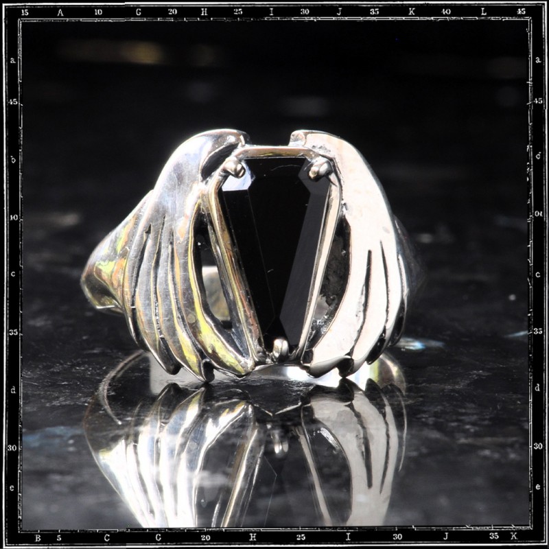 Coffin Stone Ring