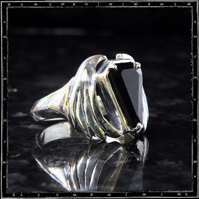 Coffin Stone Ring