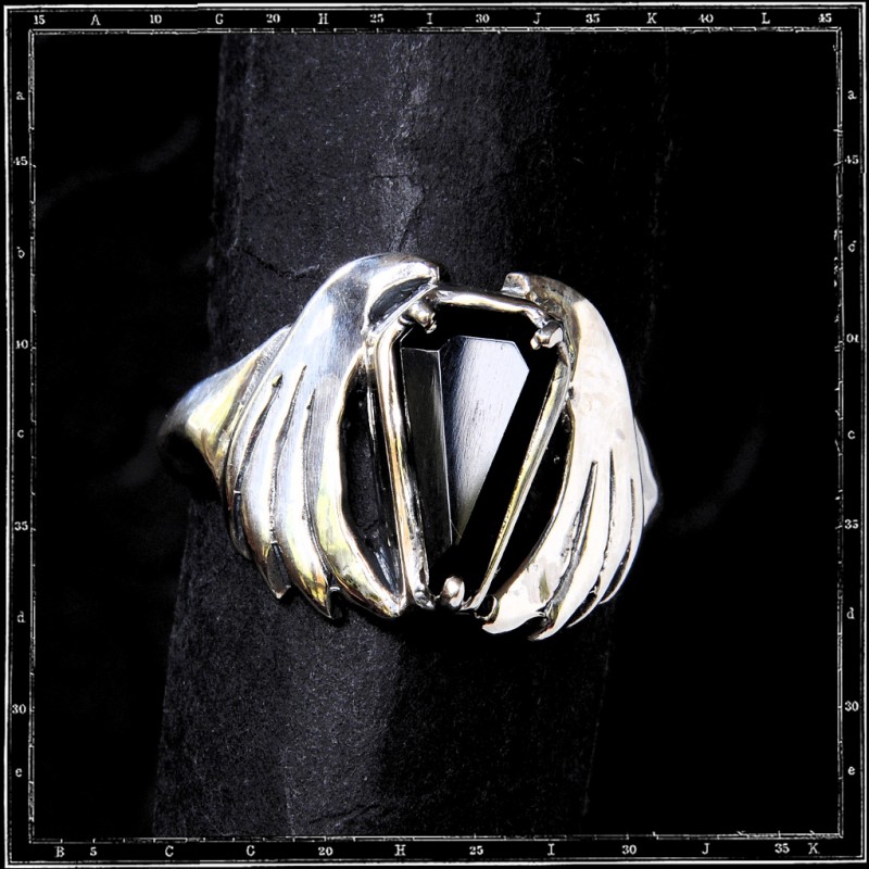 Coffin Stone Ring