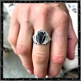 Coffin Stone Ring