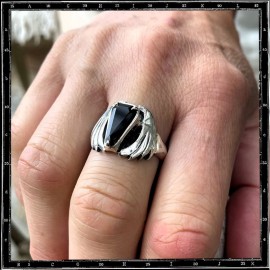 Coffin Stone Ring