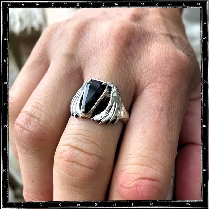 Coffin Stone Ring