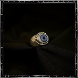 Heavy beaded eye ring Heavy beaded eye ring