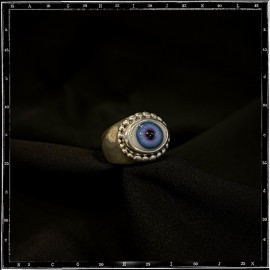 Heavy beaded eye ring Heavy beaded eye ring
