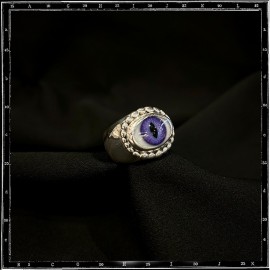 Heavy beaded eye ring Heavy beaded eye ring