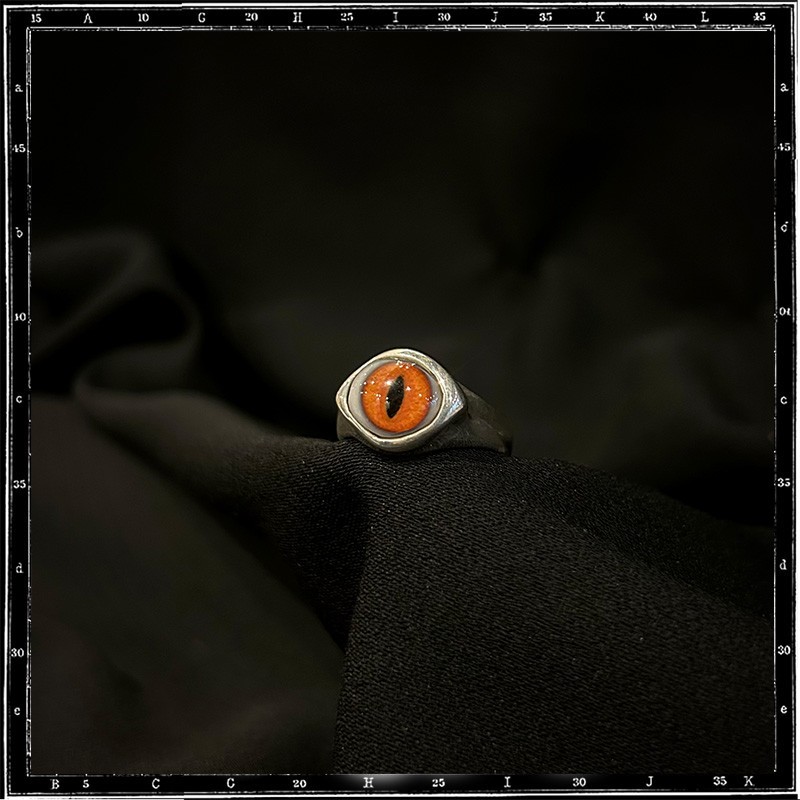 Small round eye ring Small round eye ring