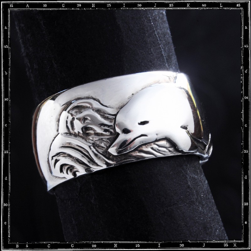Dolphin Band Ring