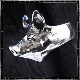 Pig head ring (large) Pig head ring (large)