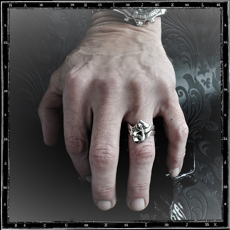 Music Note & Star ring