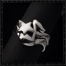 Music Note & Star ring