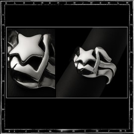 Music Note & Star ring