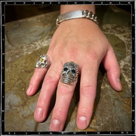 Custom El Muerto Mexican Skull ring Custom El Muerto Mexican Skull ring