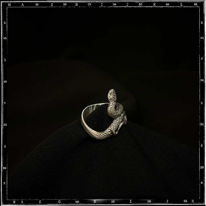 Custom Boomslang Snake Ring Custom Boomslang Snake Ring