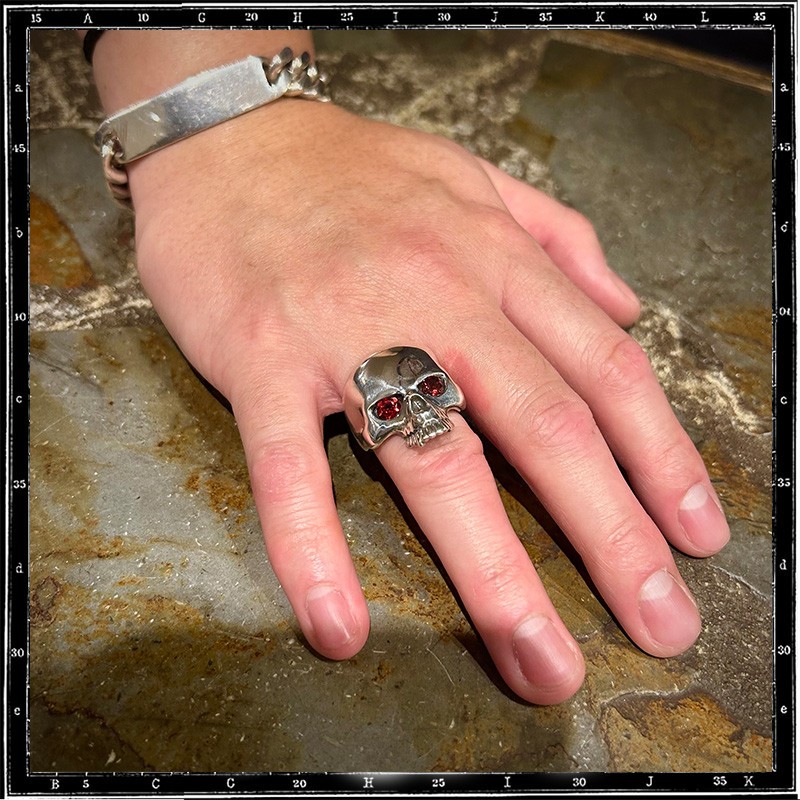 Custom Large Evil Skull ring Custom Large Evil Skull ring