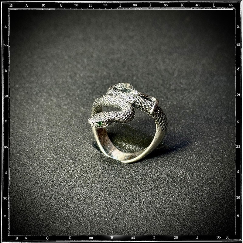 Custom Boomslang Snake Ring Custom Boomslang Snake Ring