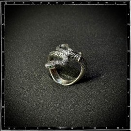 Custom Boomslang Snake Ring Custom Boomslang Snake Ring