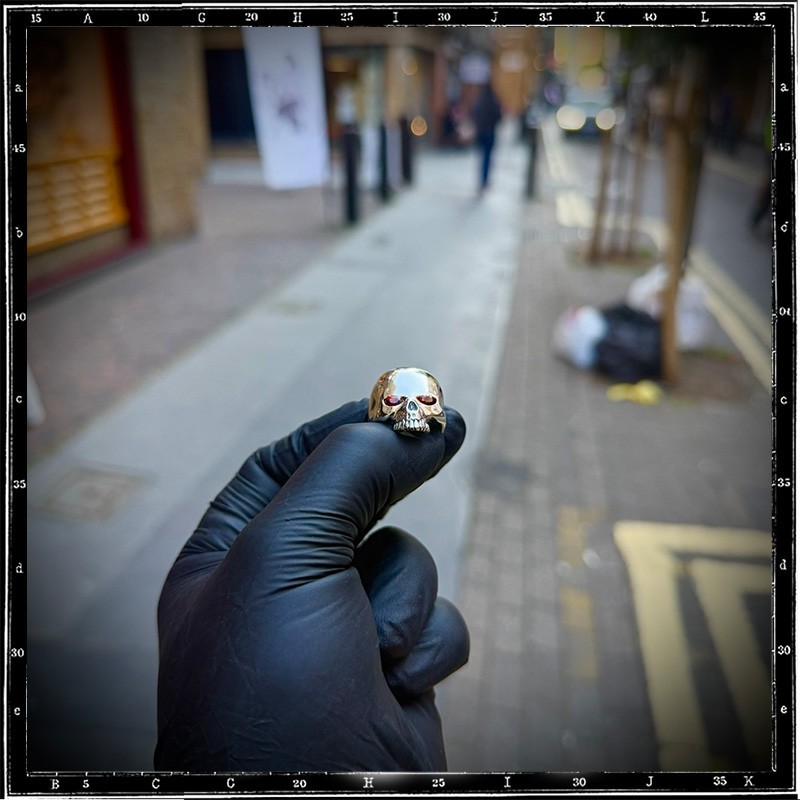 Custom Large Evil Skull ring Custom Large Evil Skull ring