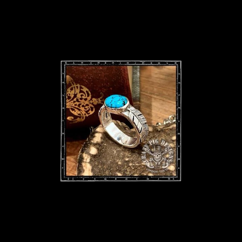 Two Feathers Setting Ring Two Feathers Setting Ring