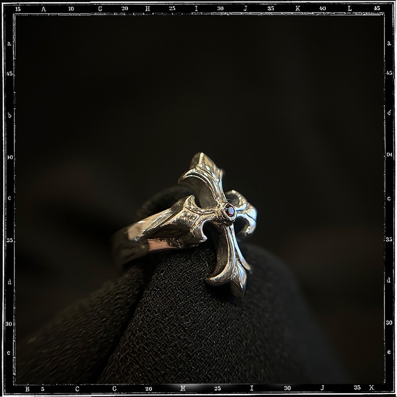 Custom Small Tudor Cross Ring