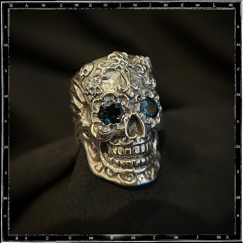 Custom El Muerto Mexican Skull ring Custom El Muerto Mexican Skull ring