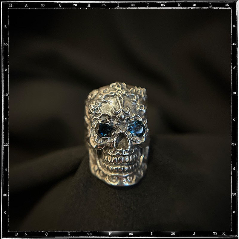 Custom El Muerto Mexican Skull ring Custom El Muerto Mexican Skull ring