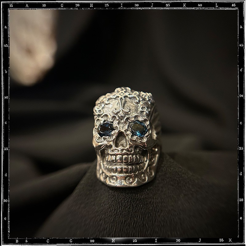 Custom El Muerto Mexican Skull ring Custom El Muerto Mexican Skull ring