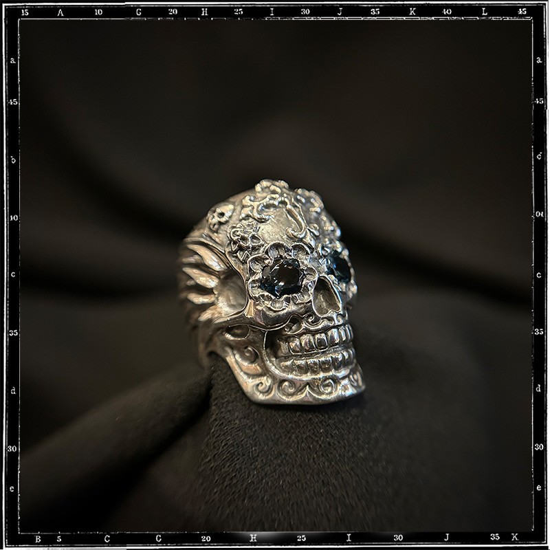 Custom El Muerto Mexican Skull ring Custom El Muerto Mexican Skull ring