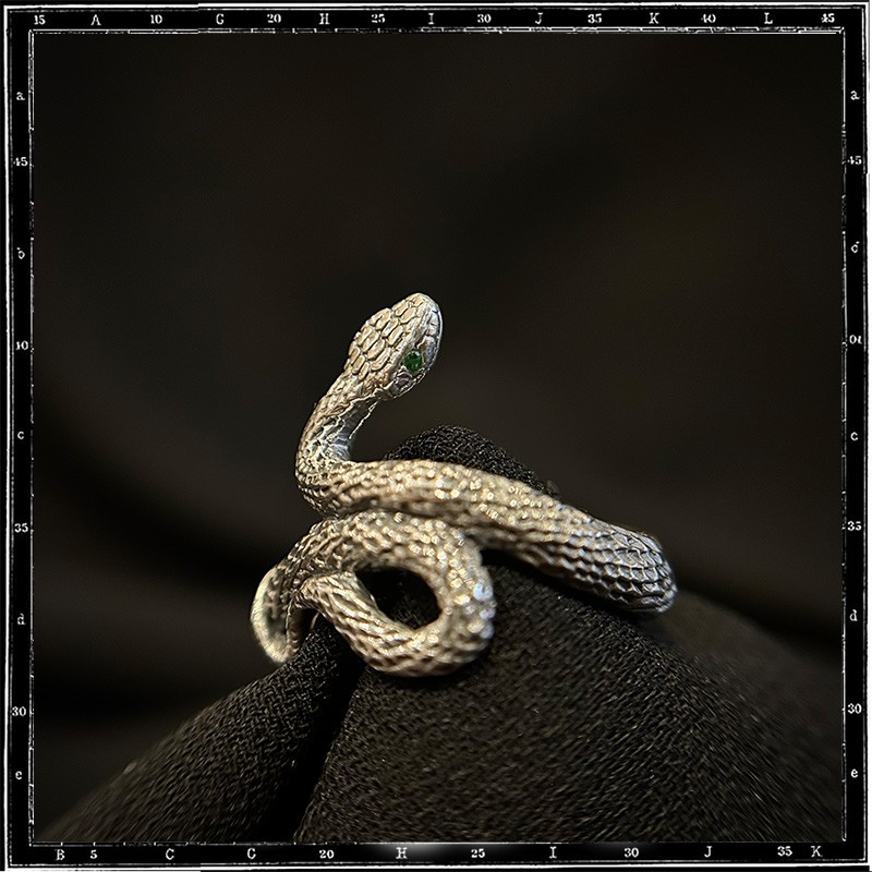 Custom Boomslang Snake Ring
