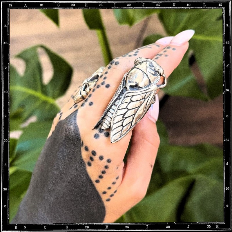 Cicada Insect ring