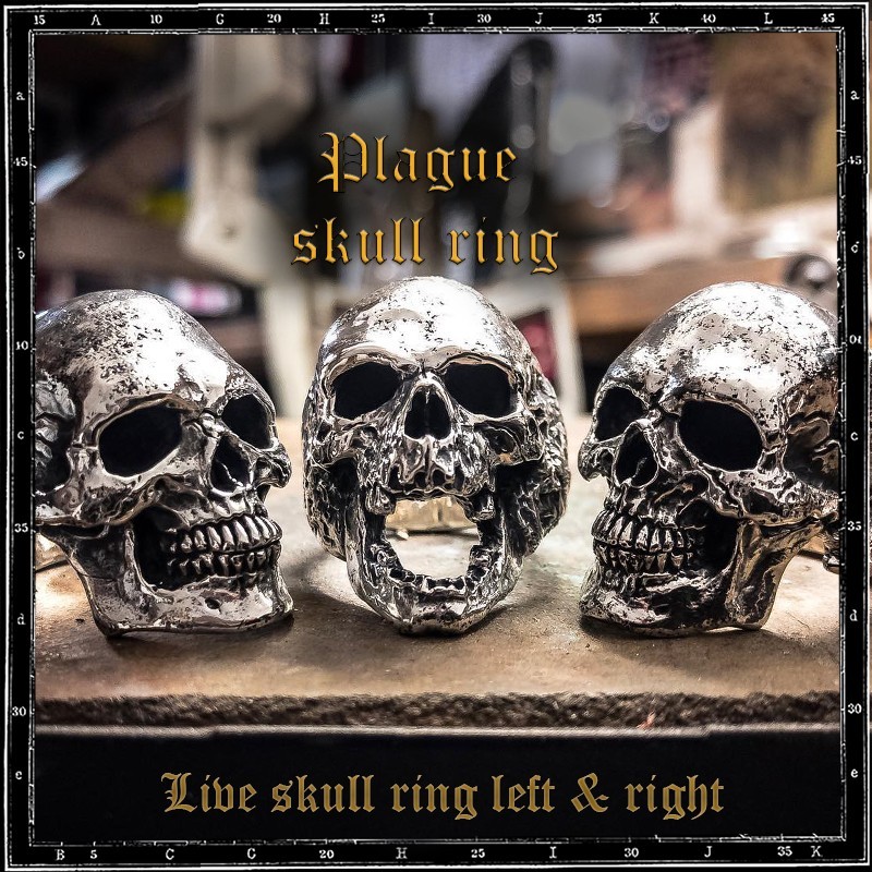 Plague Skull Ring