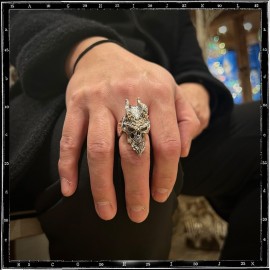 Demon Skull Ring