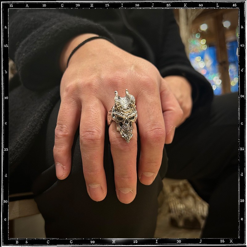 Demon Skull Ring