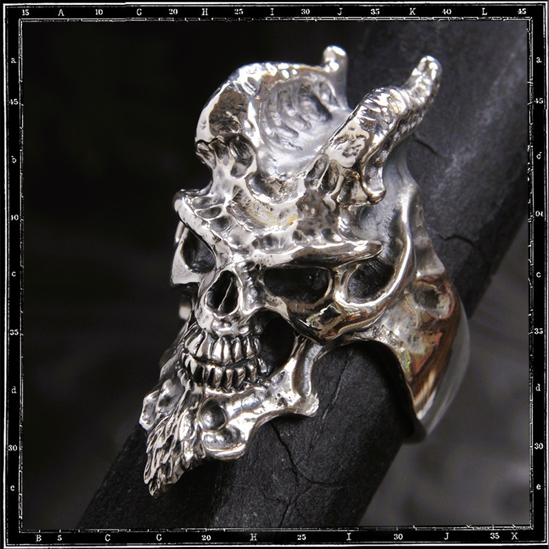 Demon Skull Ring