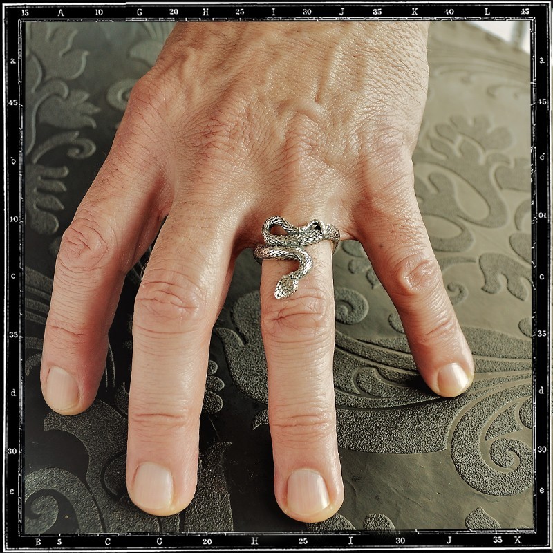 Boomslang Snake Ring