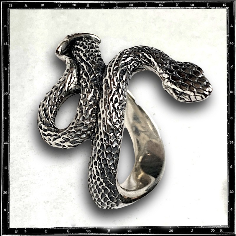 Boomslang Snake Ring