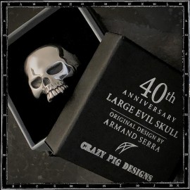 Evil Skull Ring - Large