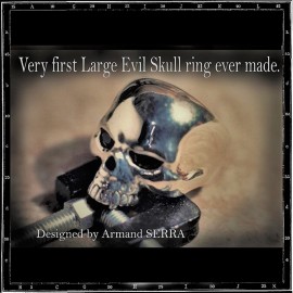 Evil Skull Ring - Large Evil Skull Ring - Large