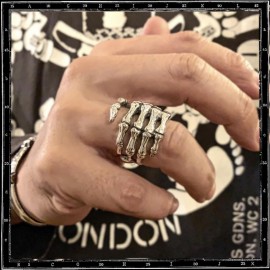 Bone Hand Ring - Large