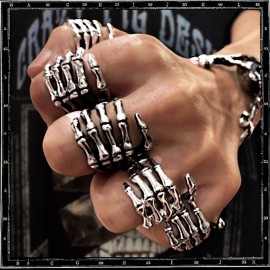 Bone Hand Ring - Large