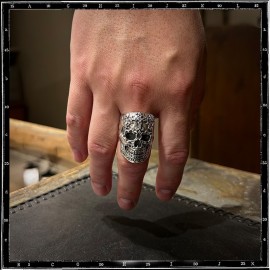 Mexican El Muerto Skull ring